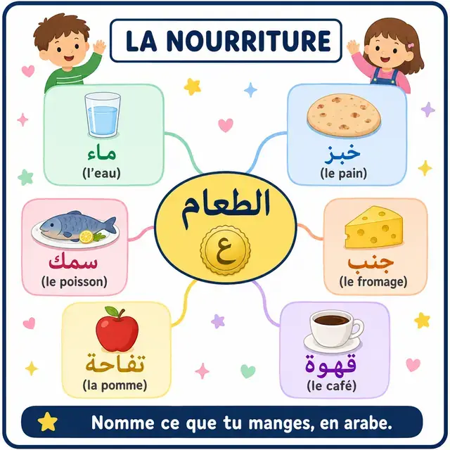 Carte mentale : Nourriture