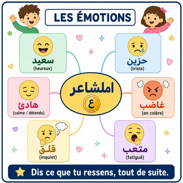 Carte mentale : Émotions
