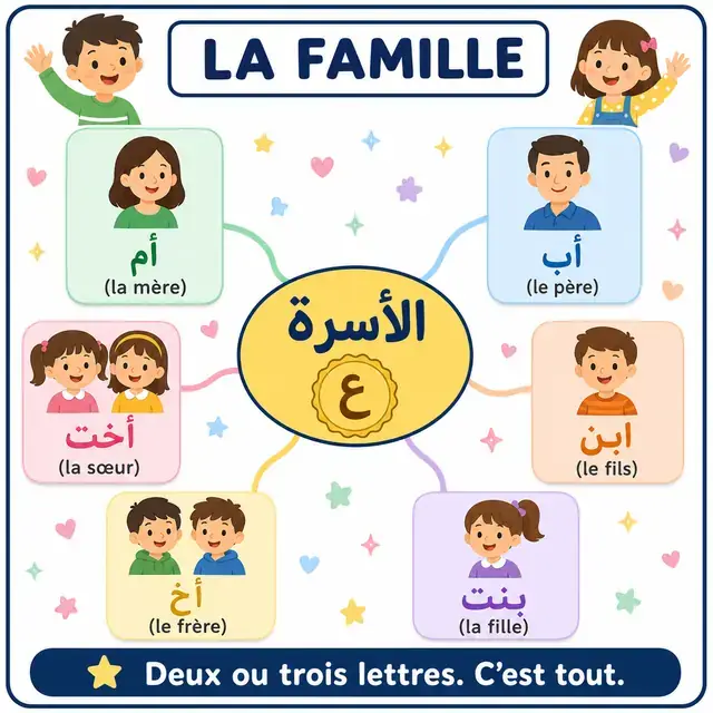 Carte mentale : Famille